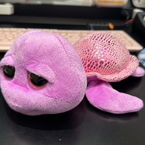 2014 Ty stuffed Turtle named Slow-Poke Like New Without Tags